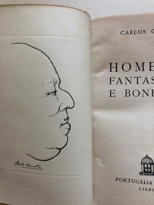 Homens, Fantasmas e Bonecos - Carlos Olavo - Desenho: Abel Manta