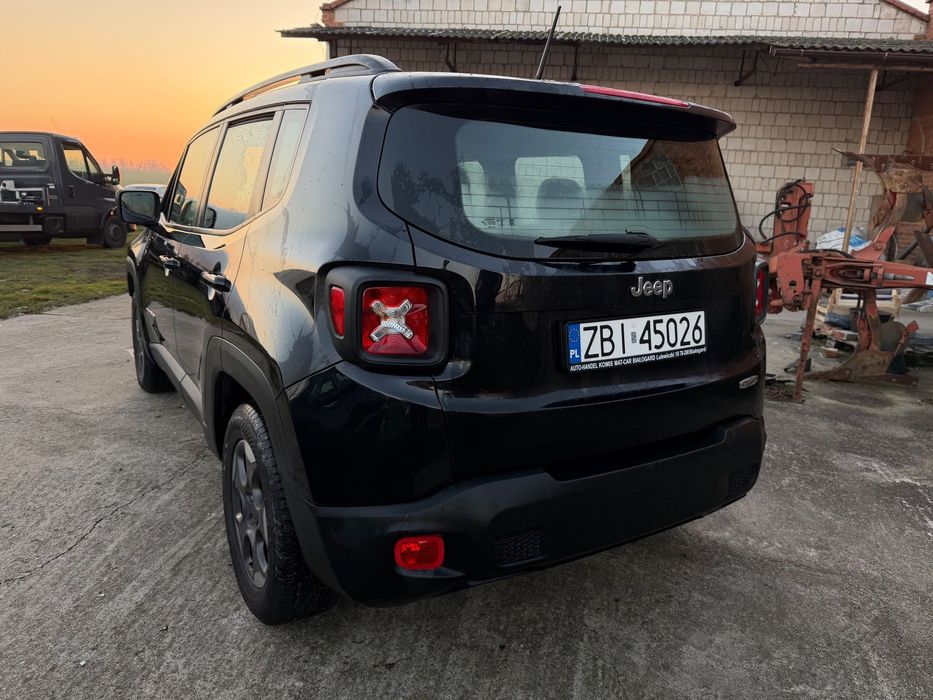 Jeep Renegade Jeep Renegade 2016 r  / 1.6 diesel / Zarej w PL / PO KOLIZJI
