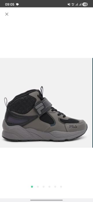Fila. Дитячі демисезонні черевики для хлопчика Jaden Mid B 104907FLA-9