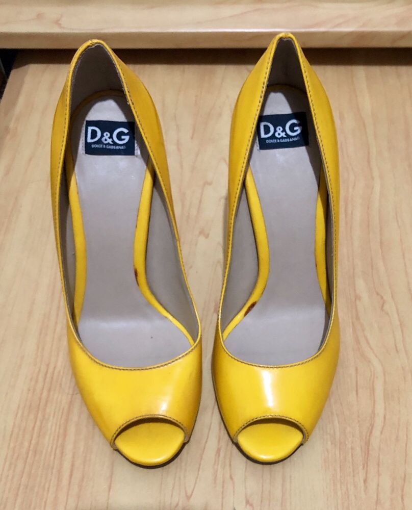 Dolce & Gabbana sapatos open toe