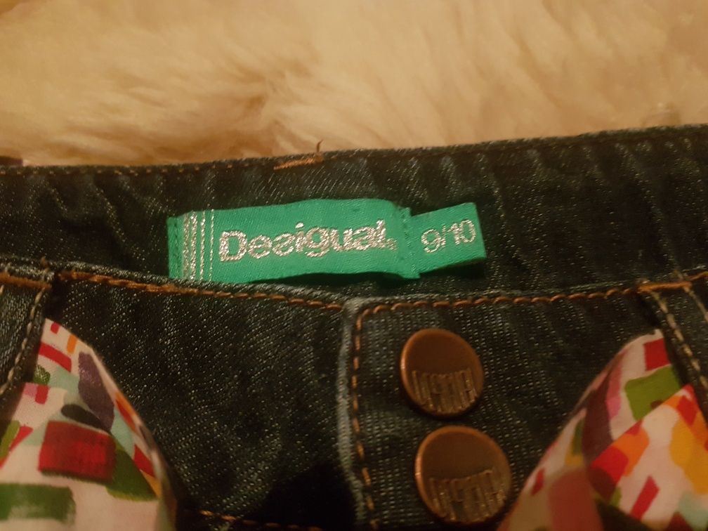 Desigual spodenki jeansowe 9-10 lat