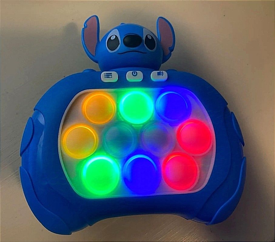Nowa Gra Pop It Stitch zabawka dziecka elektroniczna antystresowa