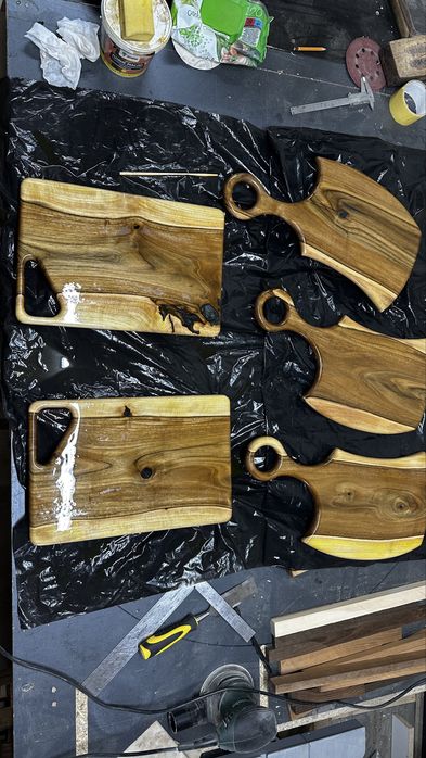 Продам кухонні обробні дошки з горіха