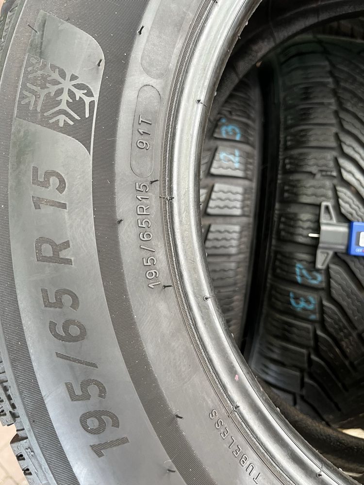 ZIMA 195/65/15 Michelin Alpin 6 Jak NOWE 2023r. 100%