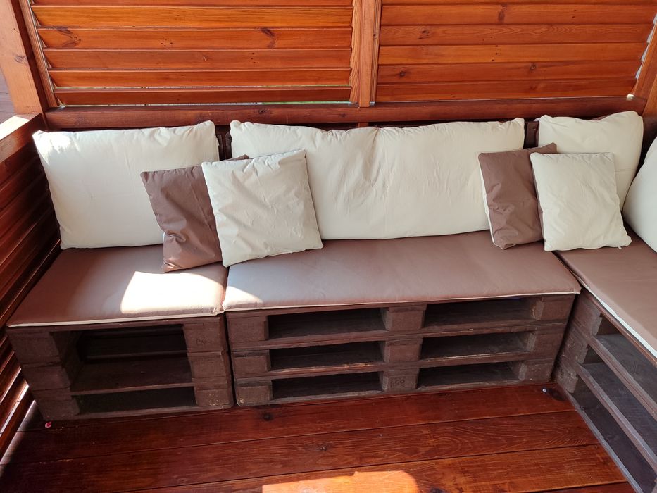 Meble ogrodowe z palet