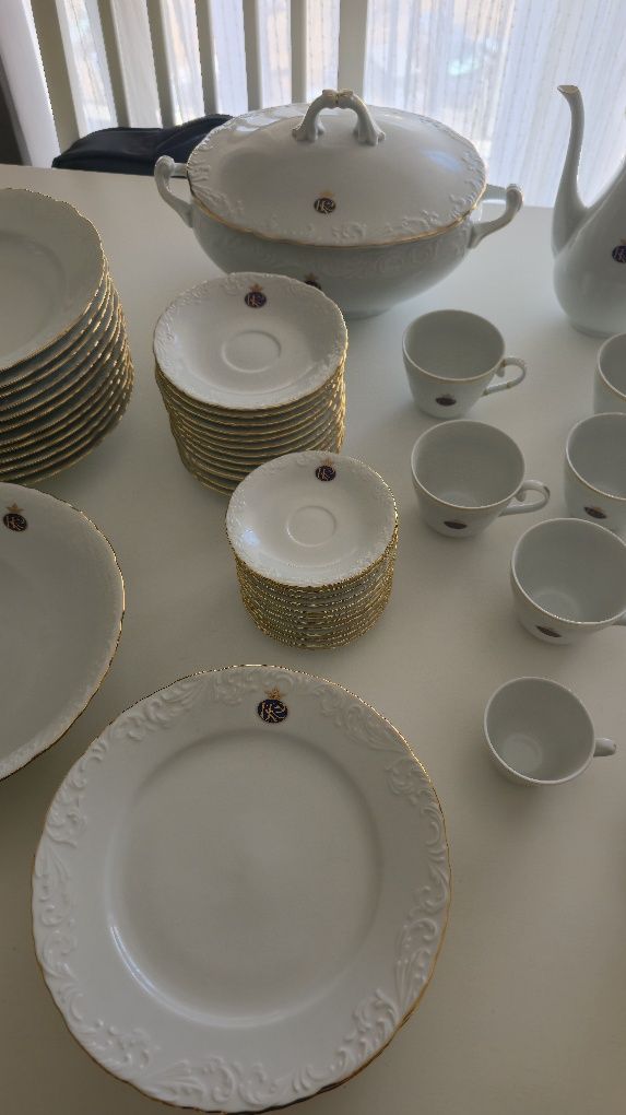 Serviço de jantar George V Royal Kent Collection