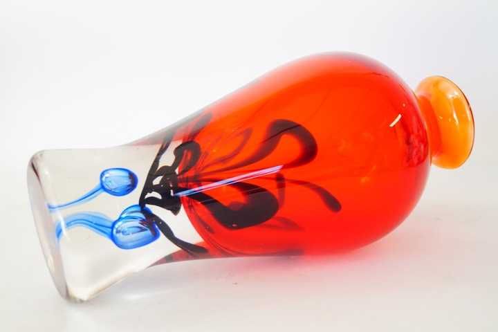 Szkło murano style glas piękny wazon