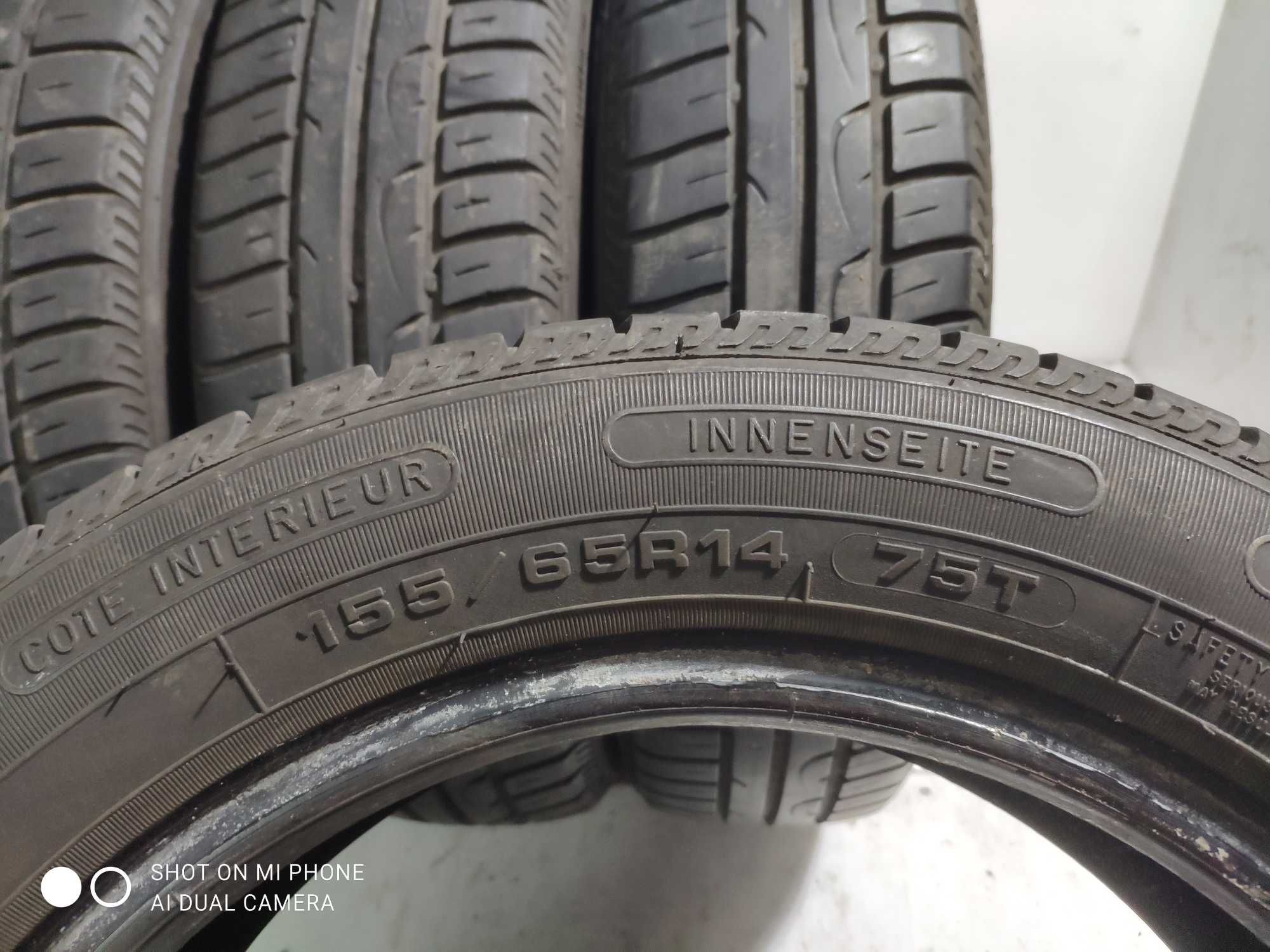 Opona Opony 155/65R14 FULDA komplet 4szt letnie ładne niemieckie para