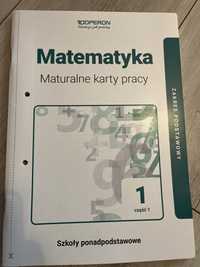 Matematyka maturalne karty pracy