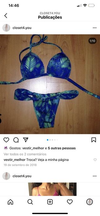BIQUINIS NOVOS TAMANHO S