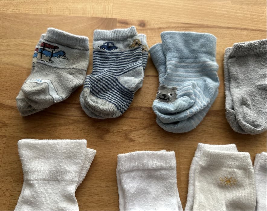 Zestaw skarpetek 12 par rozmiar 13-15