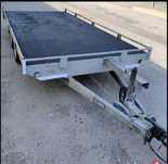 Platforma Laweta Przyczepa ocynk EUDUARD NL 2.7 DMC 4x2m 20 r najazdy