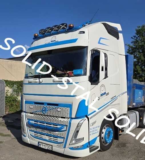 Orurowanie MALOWANE PROSZKOWO Volvo Fh4 / Fh5 Kab. XL XXL Globetrotter
