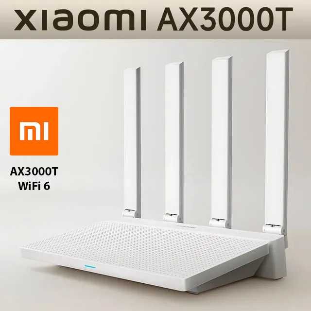Роутер Xiaomi AX3000T WiFi6 (Новий)