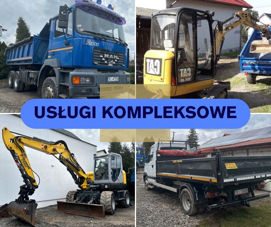 Usługi transportowe i ziemne