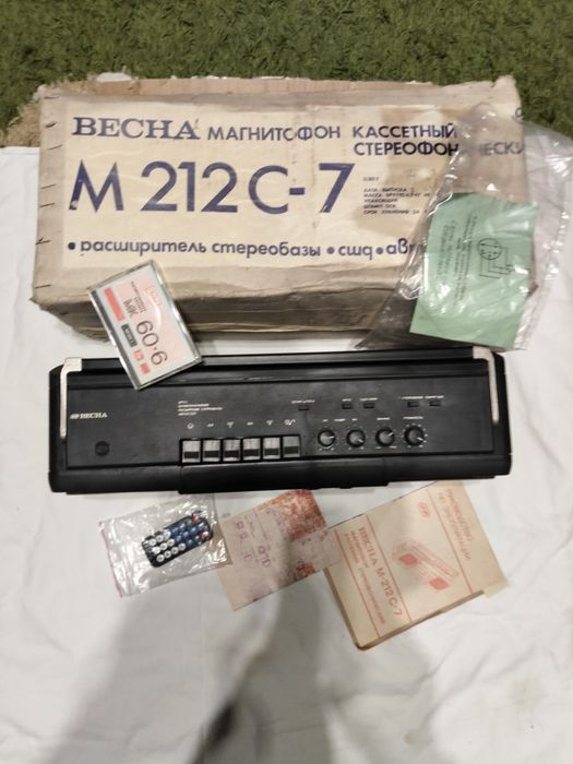 Весна магнитофон кассетный стереофонический