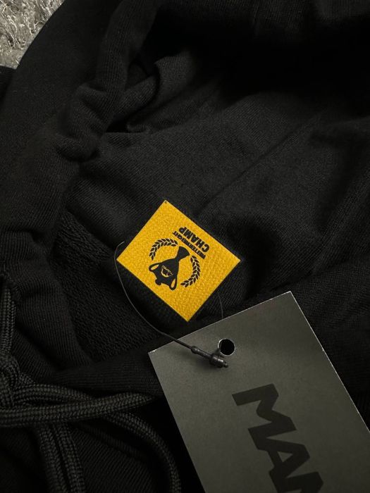 Худі Manto Mask чорне/ кофта манто маска /чоловіче худі манто з маскою