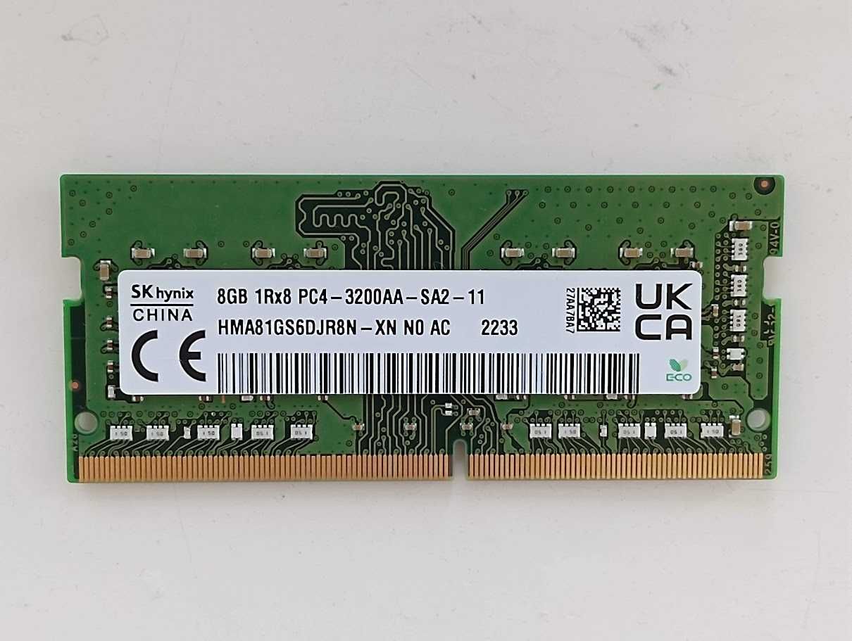 оперативна пам`ять ноутбуків DDR4 8 Gb 3200 So-Dimm SK hynix