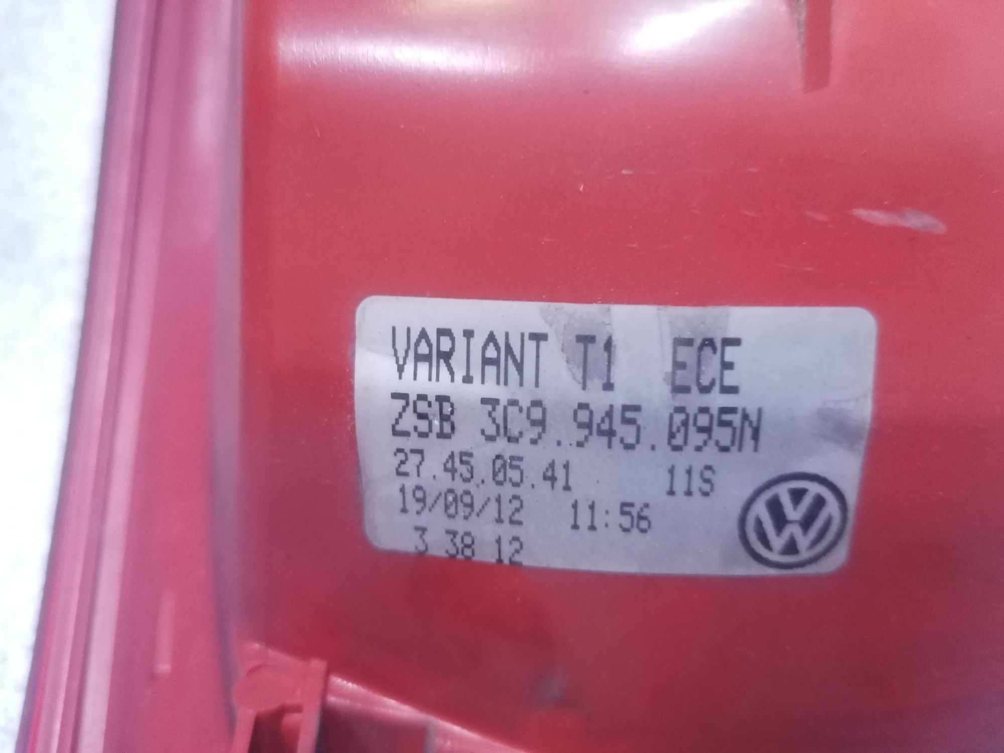 Faróis trazeiros vw passat b6