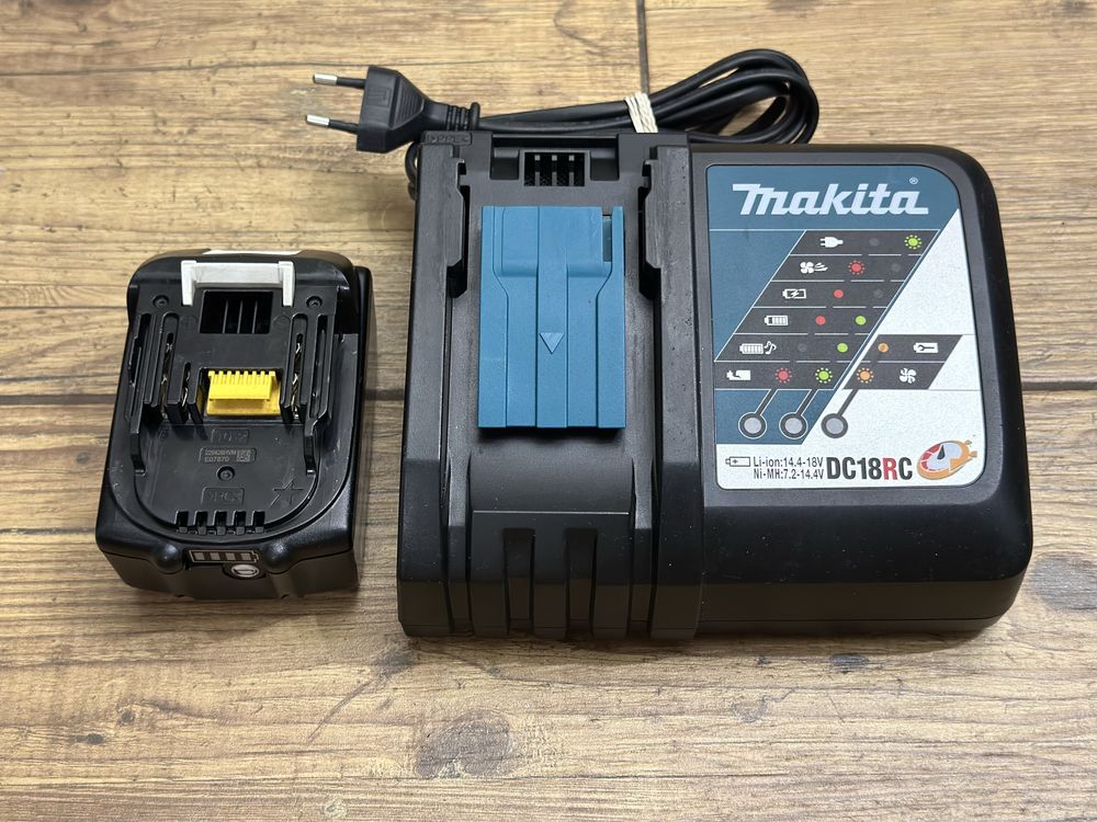 [Zestaw Makita] ładowarka LXT DC18RC / bateria akumulator 5AH 2022r.