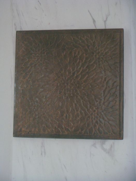 NOWA metalowa dekoracja panel ścienny Vical do mieszkania glamour loft