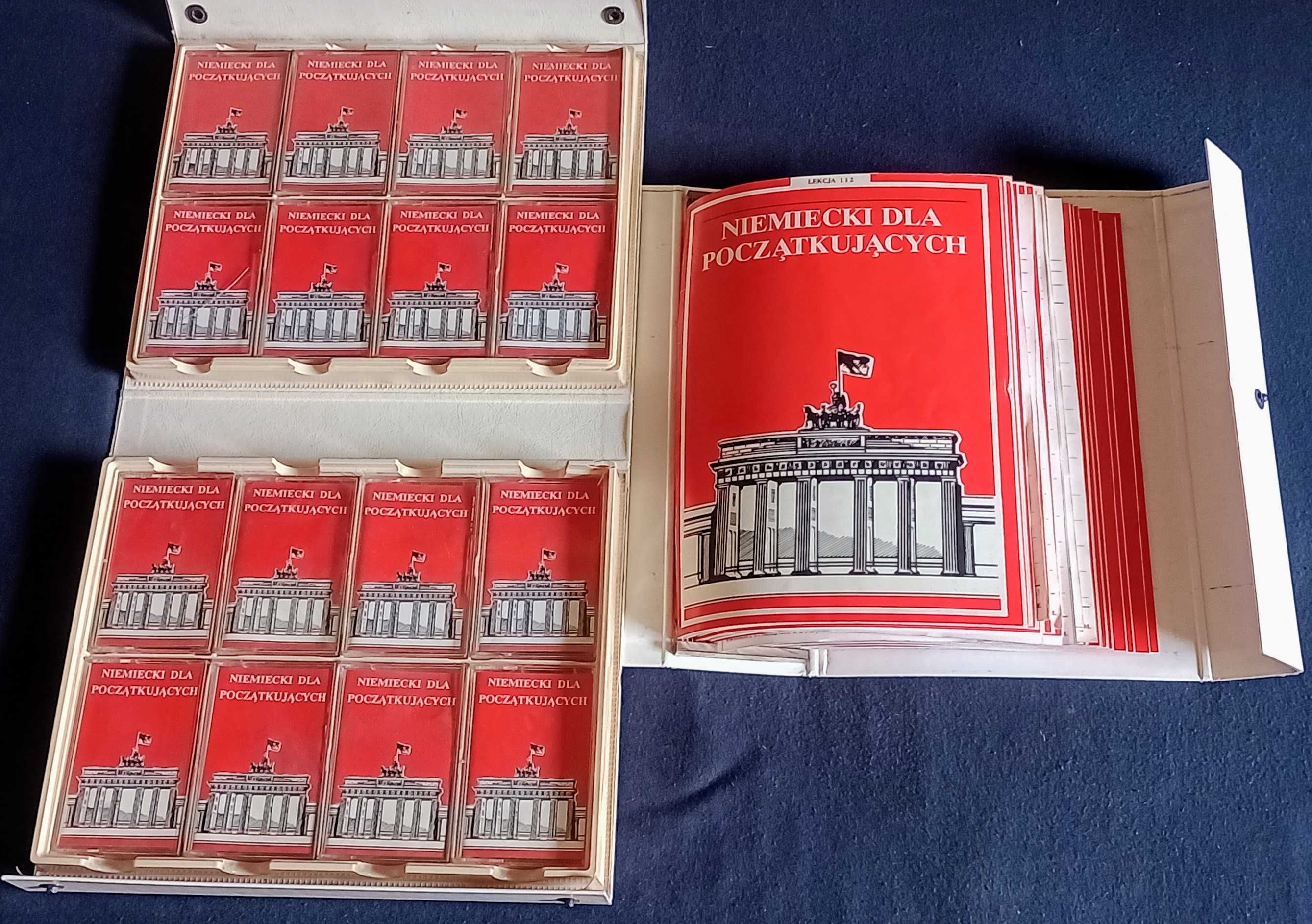 ESKK Niemiecki dla początkujących lekcja 1-32 + kasety komplet