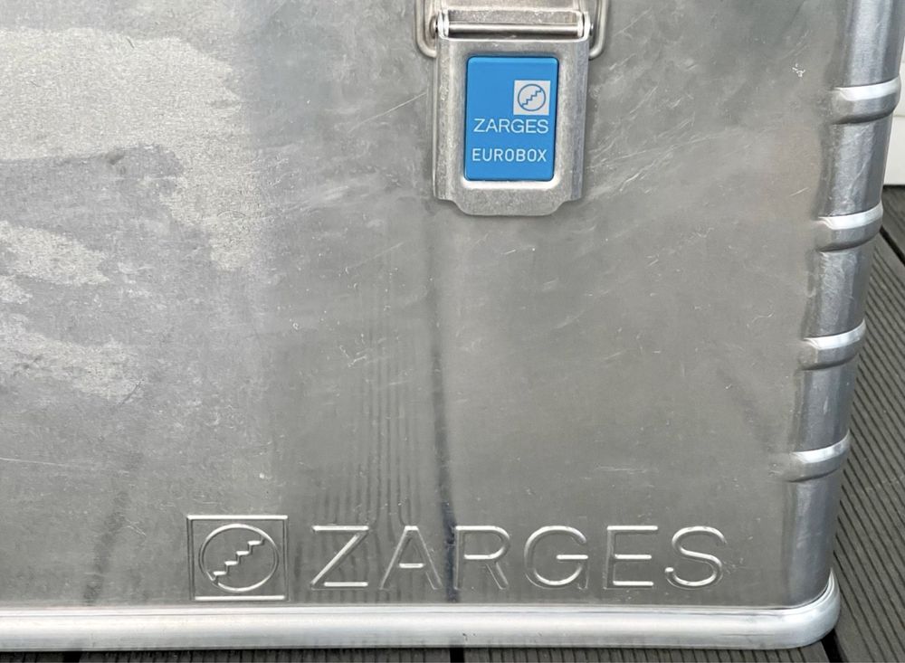 Zarges EUROBOX 81L skrzynia hermetyczna aluminium 6kg Vanlife Camper