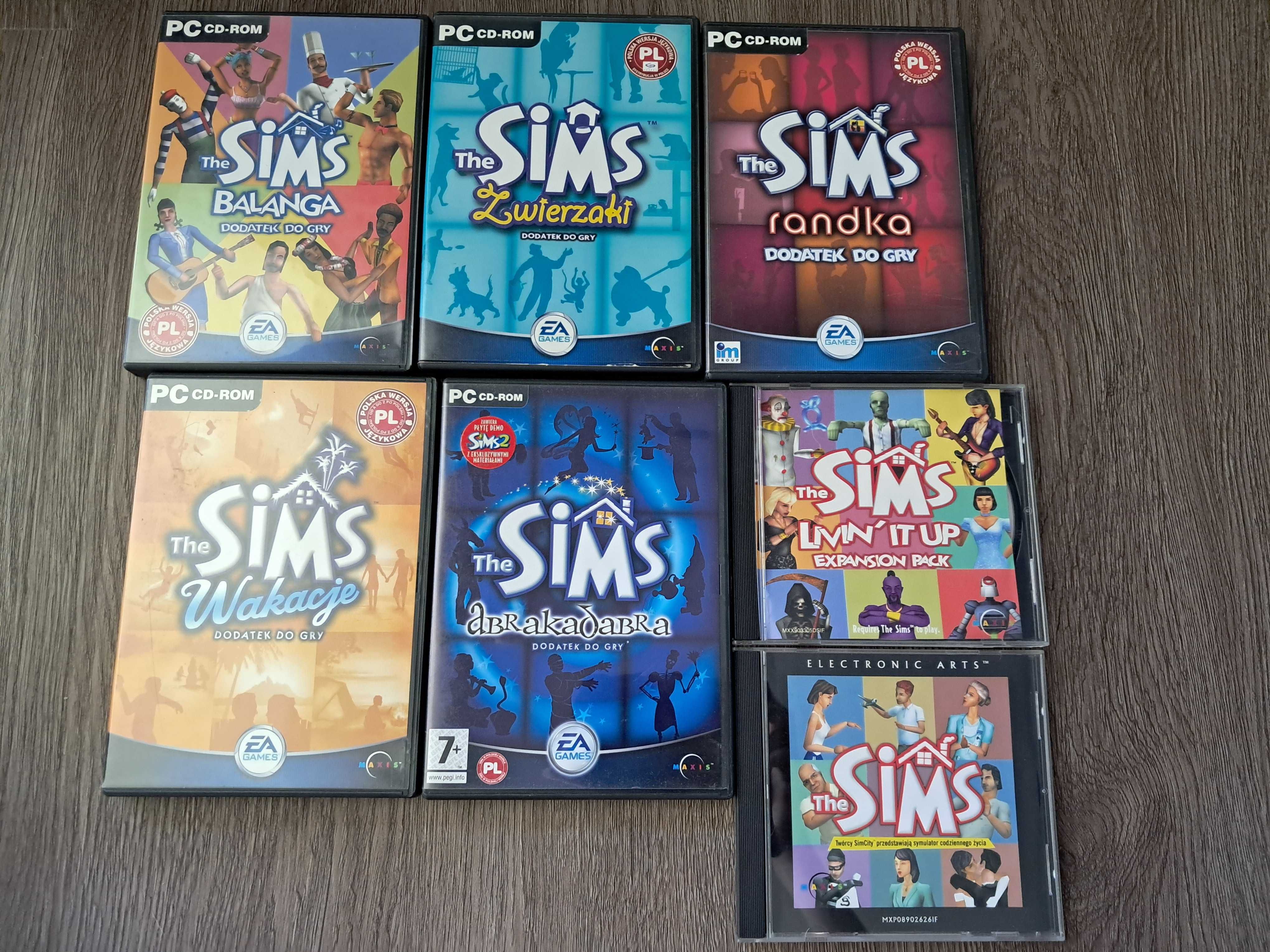 The Sims + 6 dodatków