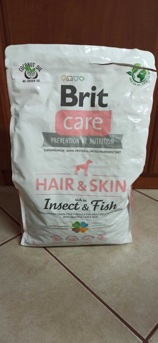 Karma dla psa BRIT CARE dog HAIR & skin INSECT&fish