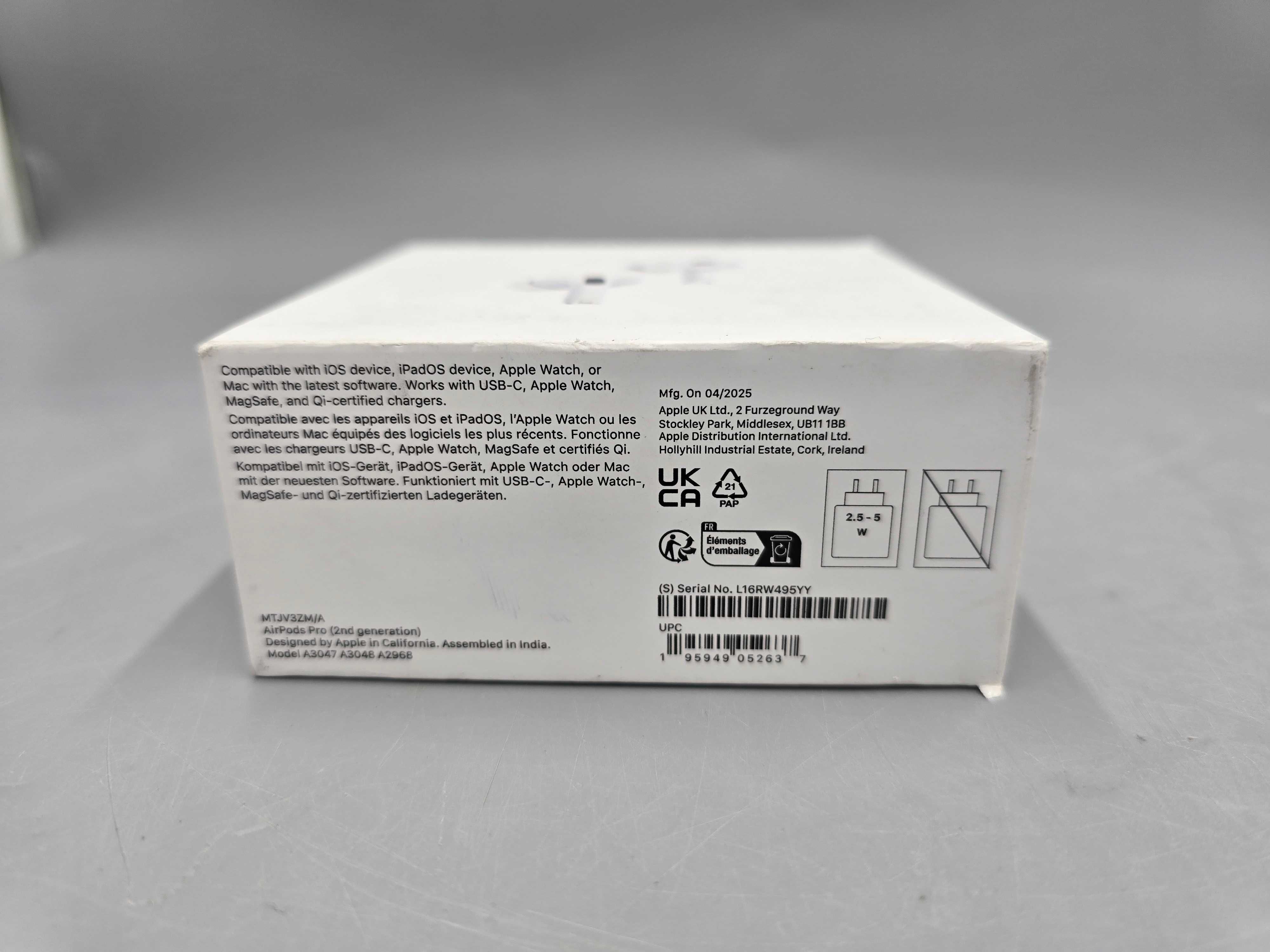 Apple AIRPODS PRO (2. Generacji) Z Etui Ładującym MAGSAFE (USB-C)