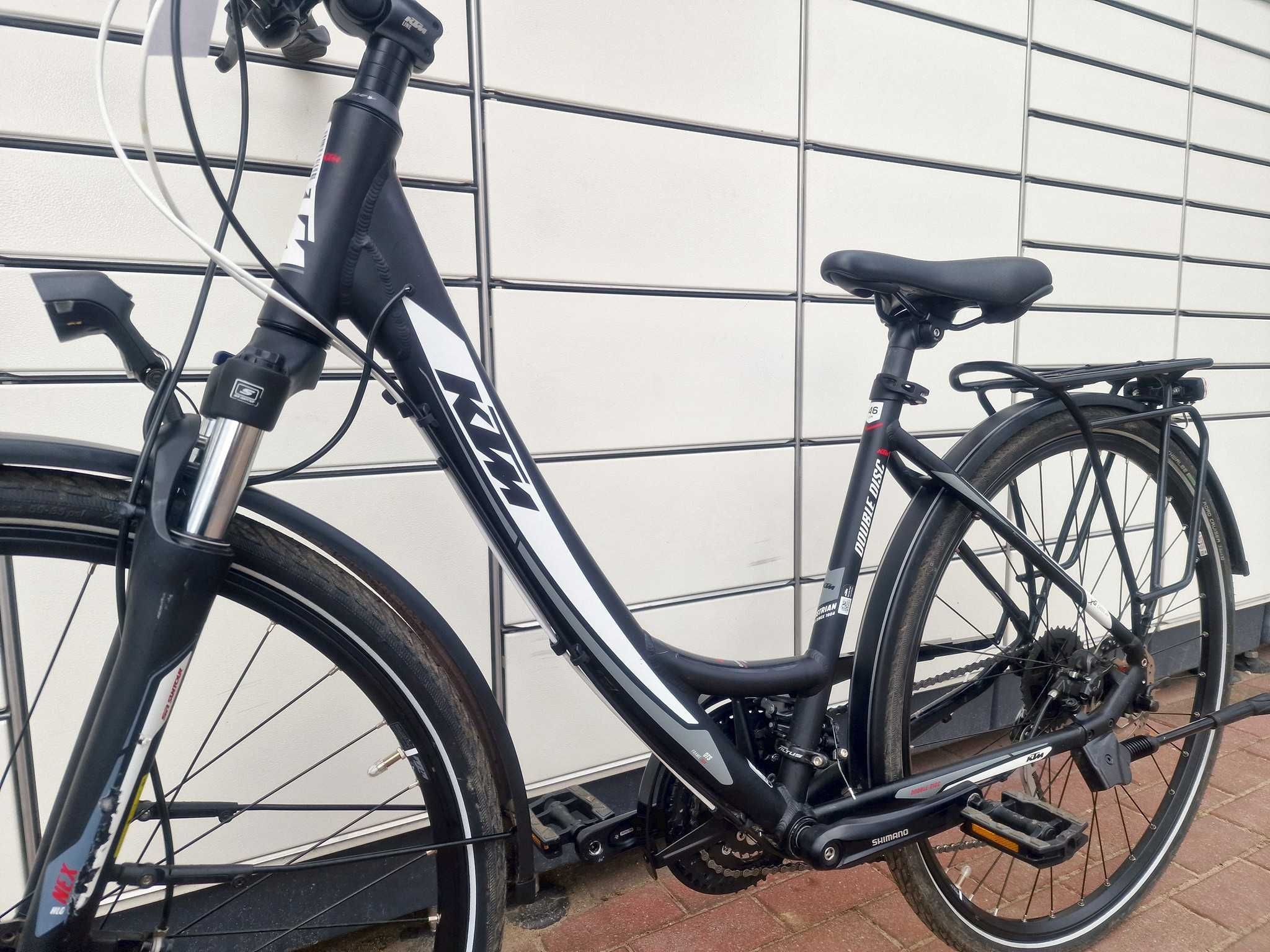 Rower trekkingowy KTM Double Disc / rozm. 46 cm / Deore XT 3x9 / FV23%