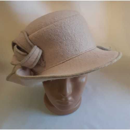 Шляпа женская шерсть-фетр