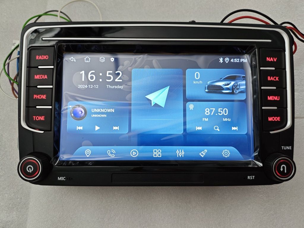 ‼️7" 8" 9 "‼️ Безкоштовна доставка VW Skoda Android магнітола Carplay