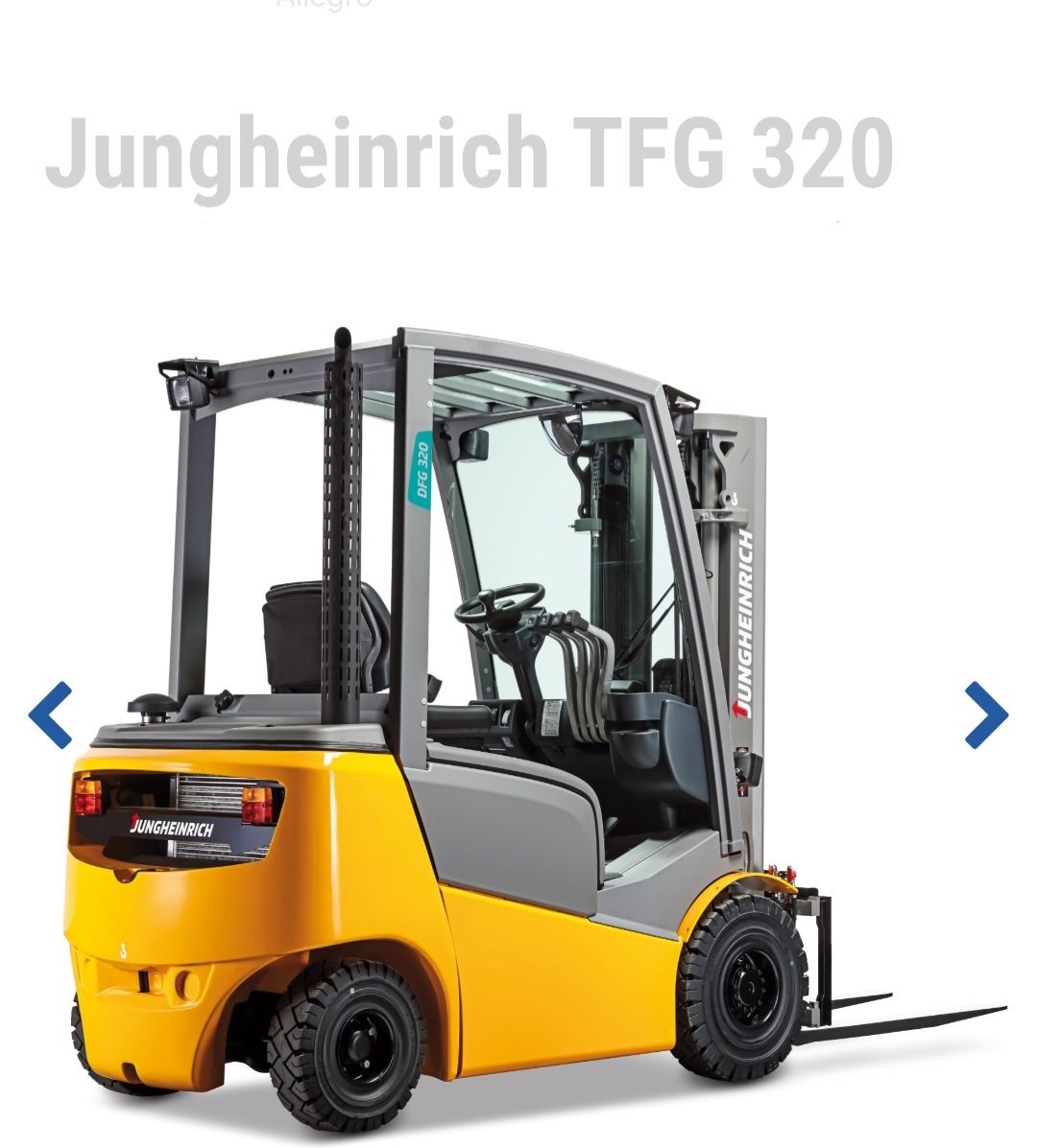 WYNAJEM!Wózek widłowy Jungheinrich  2000kg