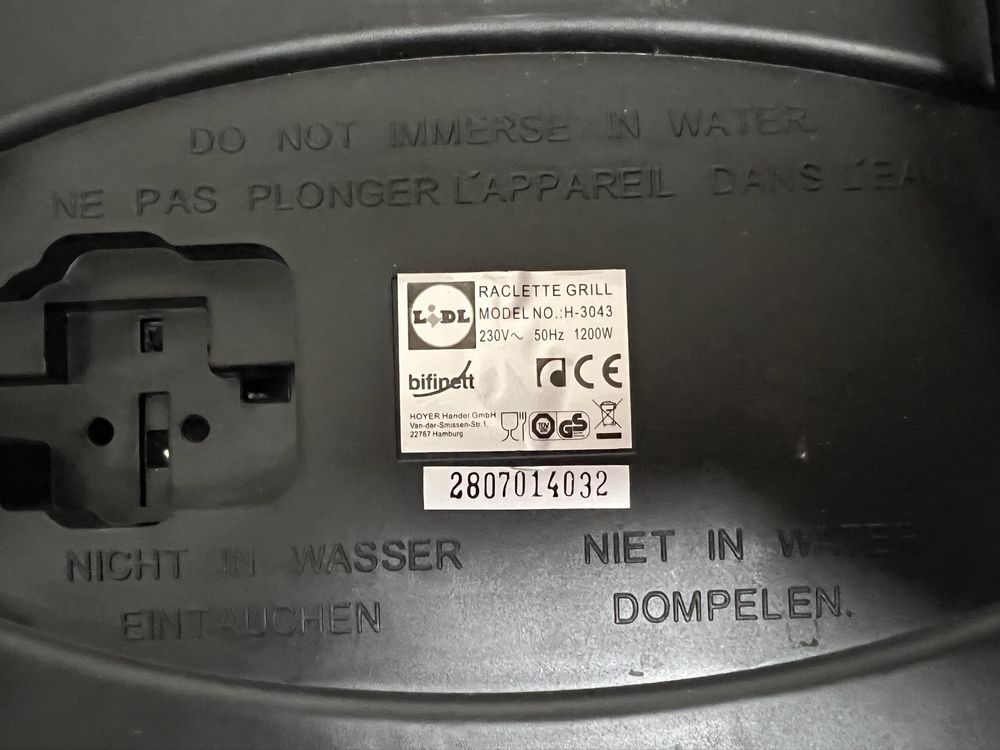 Grill elektryczny Bifinett H-3043