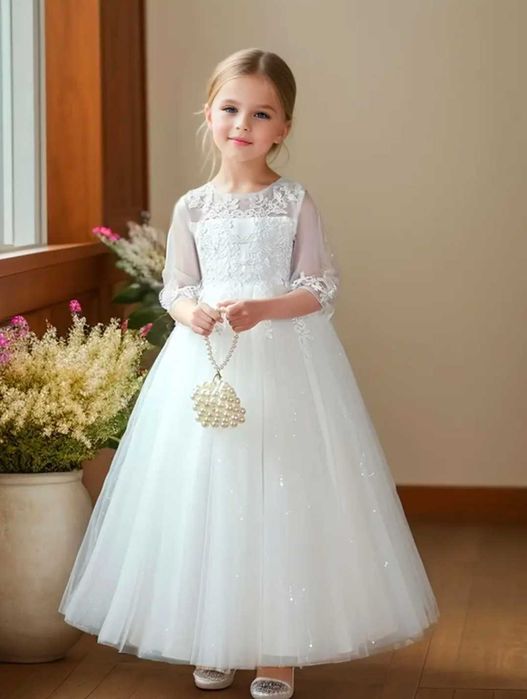 Плаття для дівчинки біле