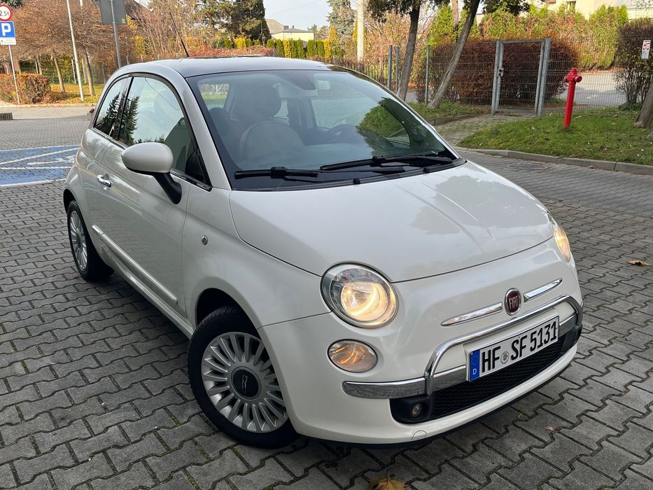 Fiat 500 1.2 69KM Szyberdach Klimatyzacja Alufelgi Wielofunk Kier
