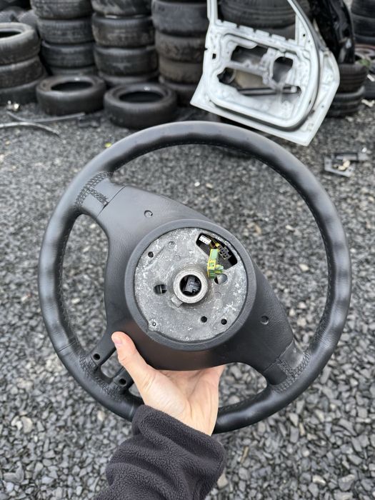 BMW E46 E39 E53 Спорт Руль Кермо три спиці Мульти руль Сріблястий деко