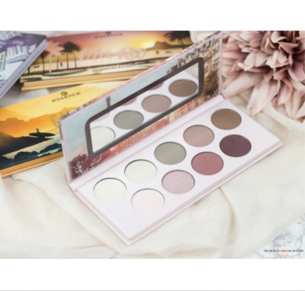 Палетка тіней essence salut paris eyeshadow palette