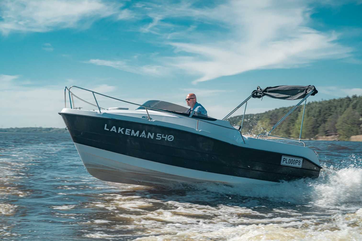 Nowa motorówka, jacht, łódź motorowa Lakeman 540 Open