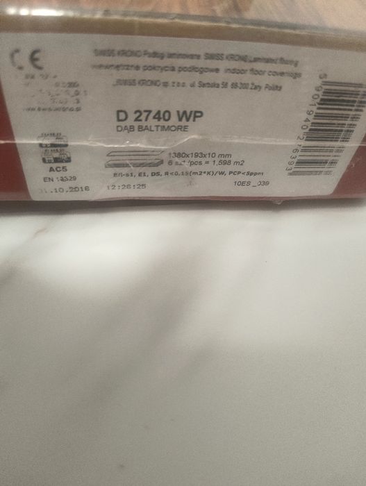 Panele podłogowe 22m² nowe zapakowane Dąb Baltimore