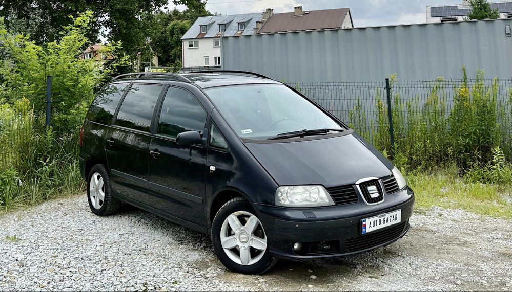 Seat Alhambra 2.0 TDI * 7-Osob * Lift * Hak * Klima * 2008 * Alu