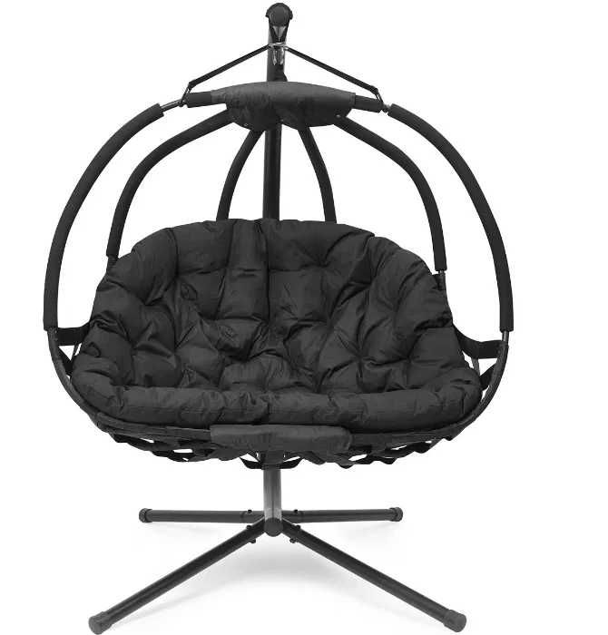 Huśtawka kosz kokon fotel wiszący ogrodowy na taras bujany do ogrodu