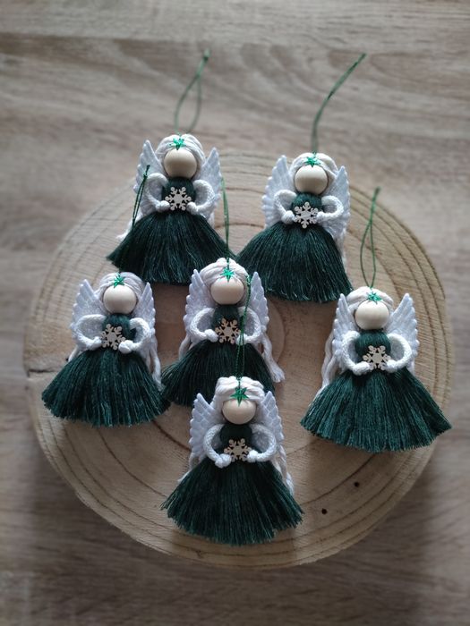 Aniołki na choinkę box świąteczny