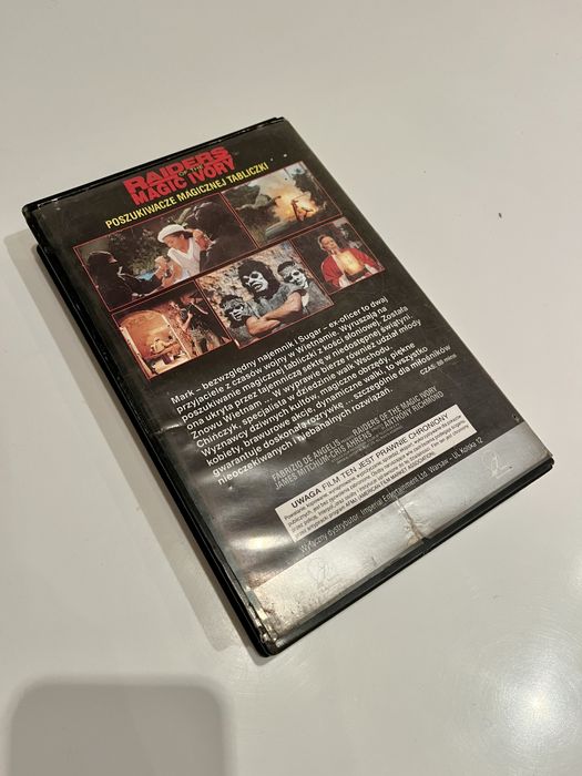 Poszukiwacze magicznej tabliczki kaseta VHS