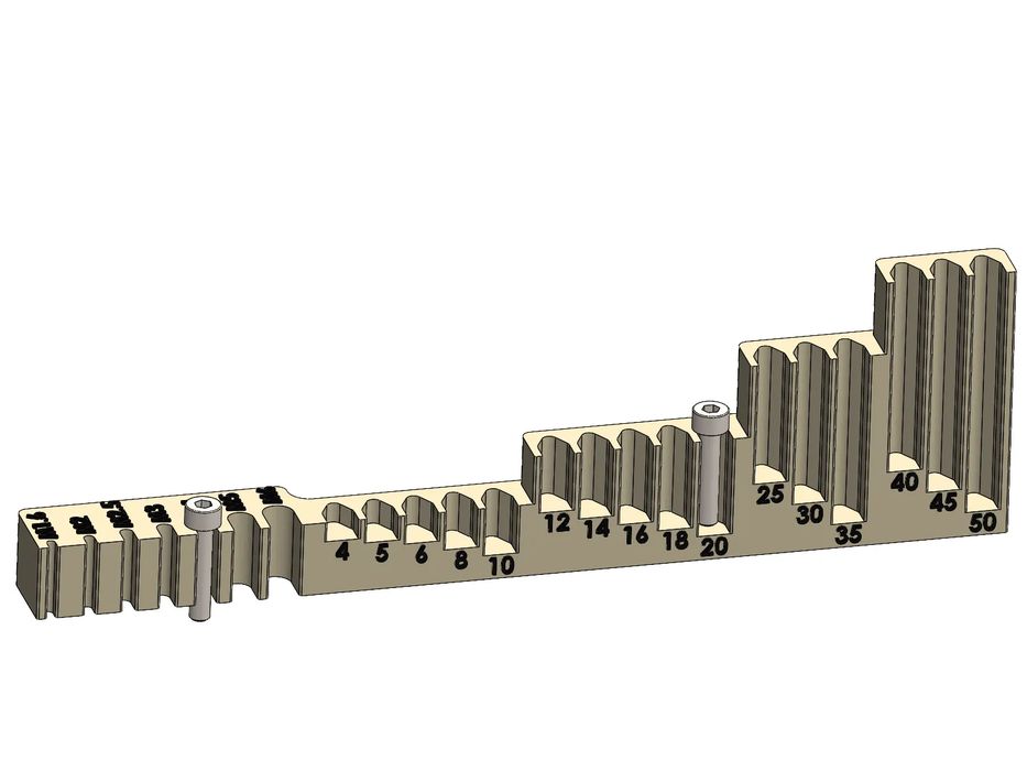 Classificador Rápido e Preciso de Parafusos (Métrico)