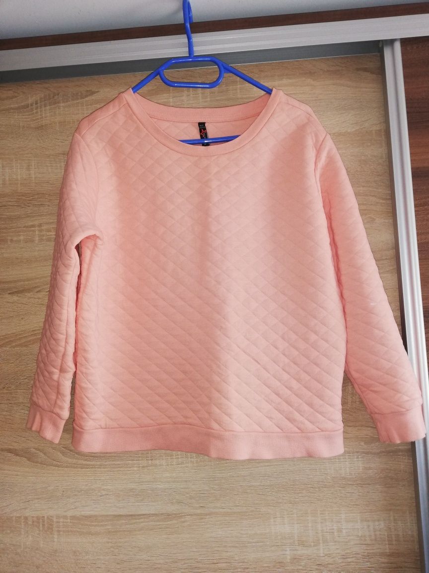 Bluza pikowana morelowa s Fishbone new Yorker