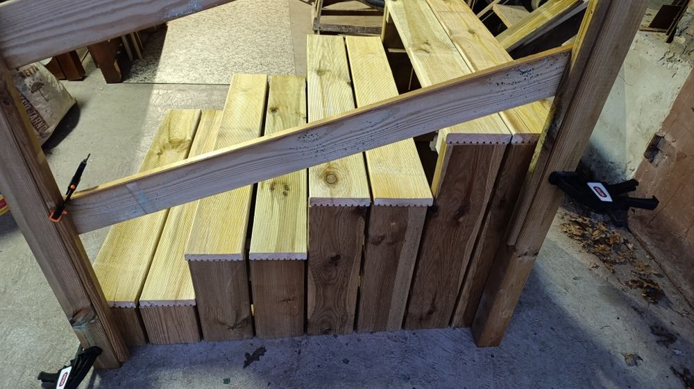 Schody do domku Holenderskiego, Angielskiego