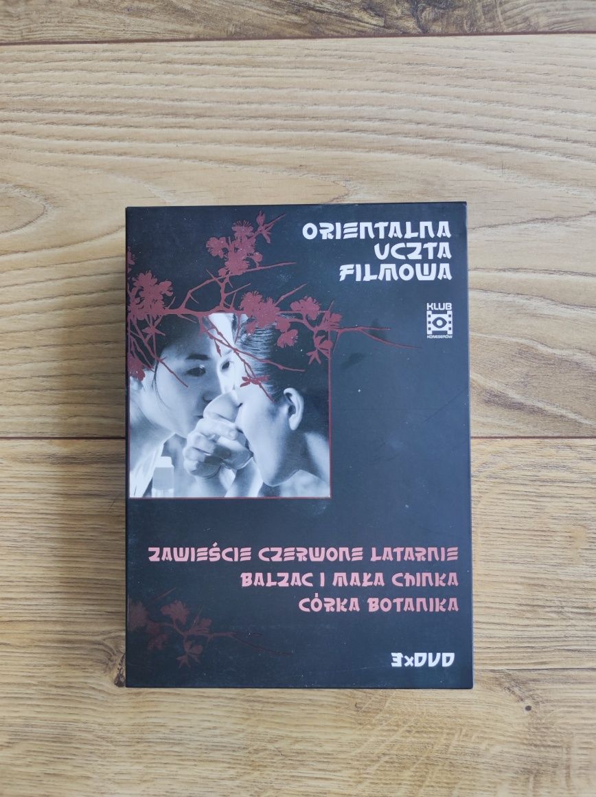 Komplet 3 filmów DVD Kino azjatyckie Orientalna uczta filmowa