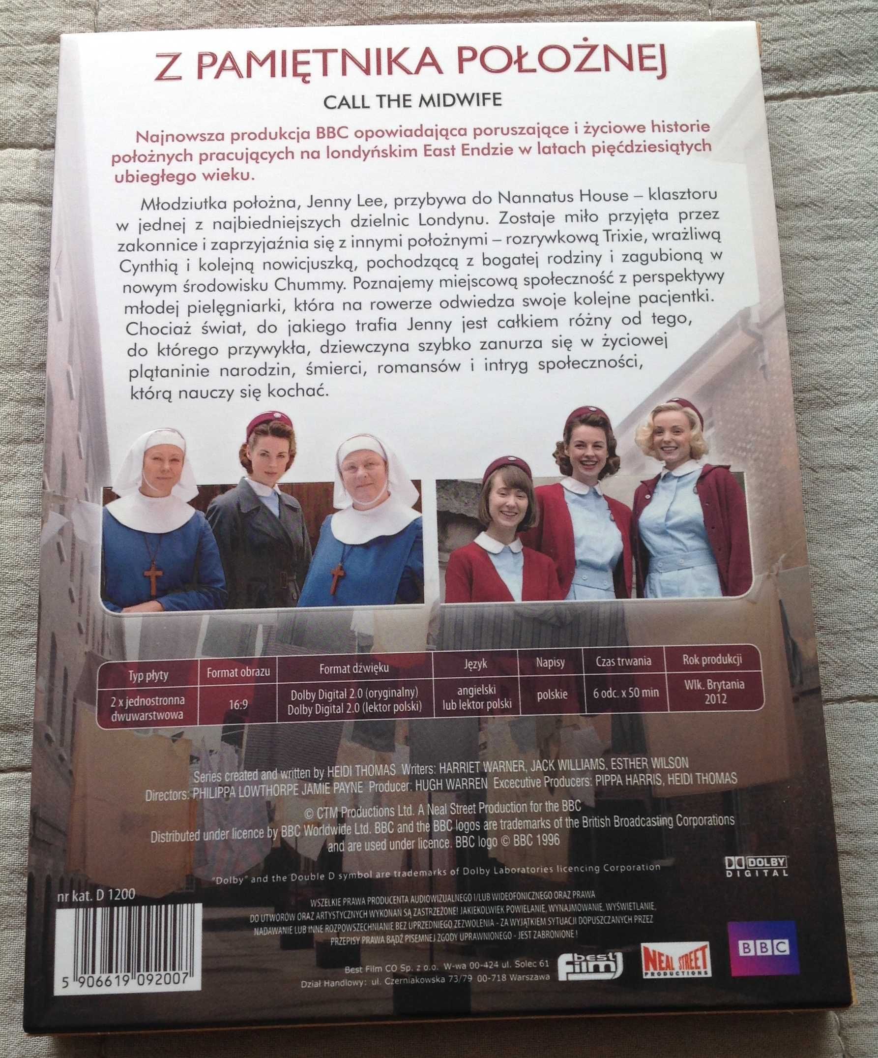 Z pamiętnika położnej 2DVD seria 1 sezon 1